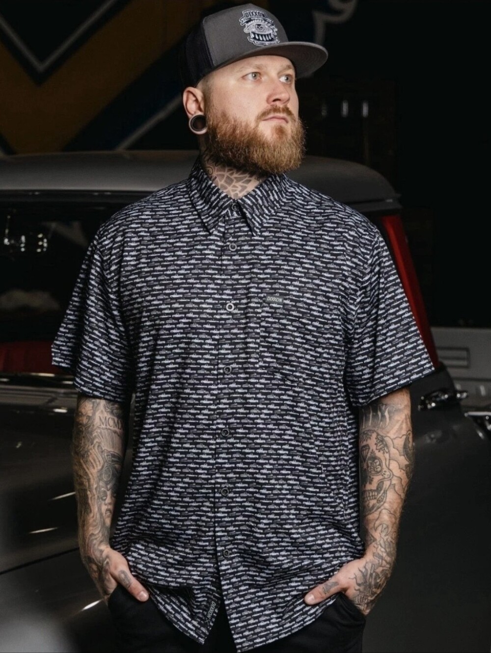 NEW Men's Dixxon Flannel Co The Eras Party Shirt Short Sleeve Button Size Large